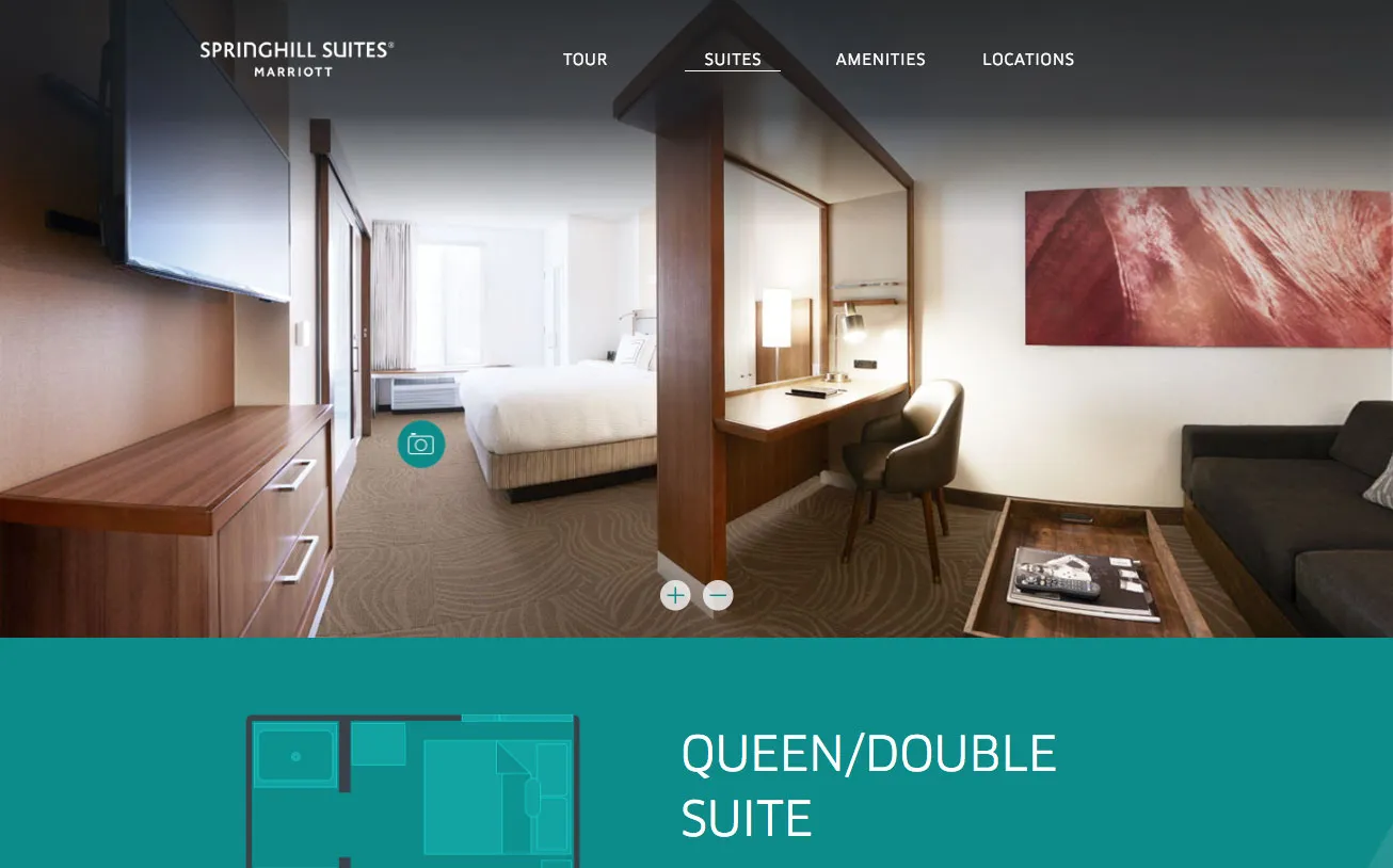 SpringHill Suites website