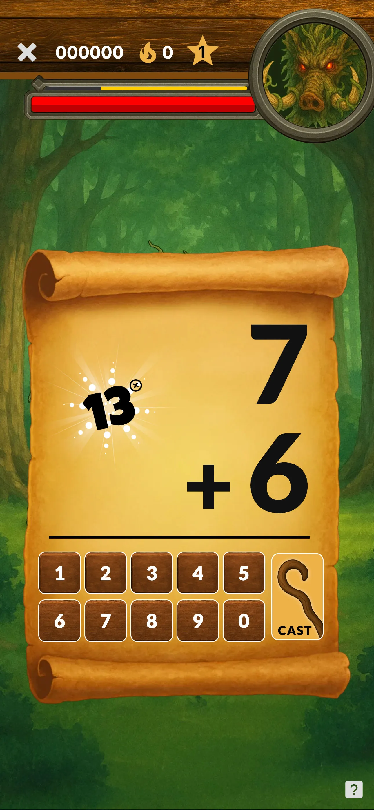 Questcaster app screen